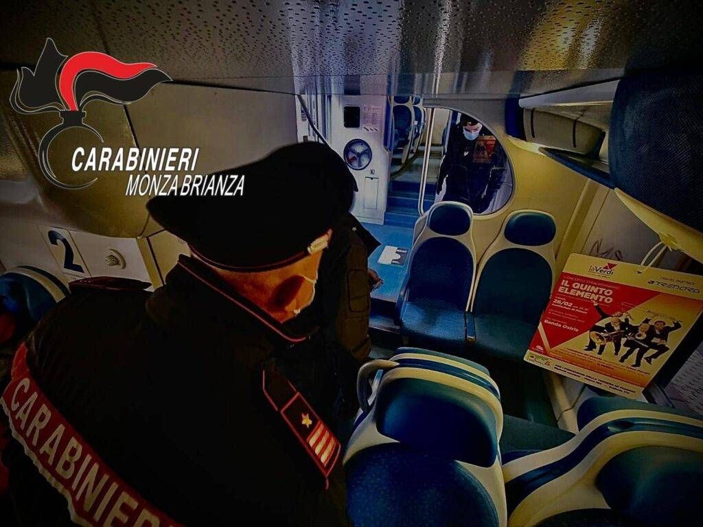 Un minorenne di Cesate tra gli arrestati con l’accusa di rapina sul treno vagone occupato treno soppresso