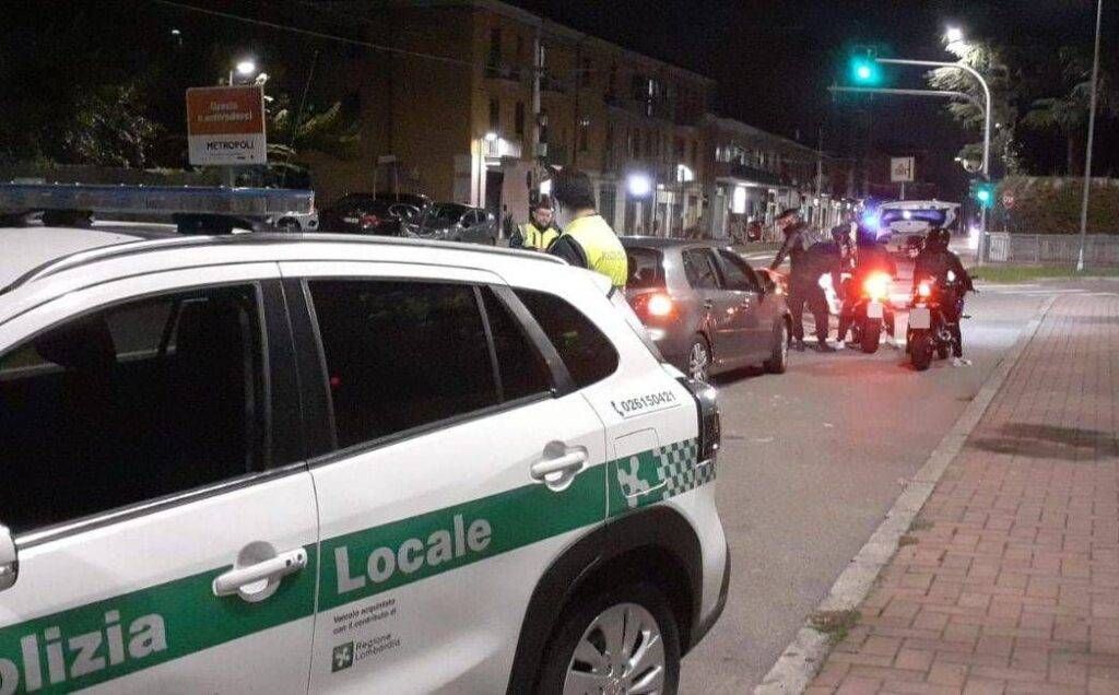 Progetto Smart a Cormano, Novate e Bresso: un mese di controlli sulle strade con 112 agenti Polizia locale Smart notte