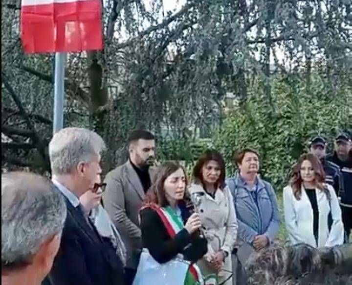 Senago, parco pubblico intitolato a Giulia Tramontano e al figlio Thiago Senago parco Giulia Tramontano
