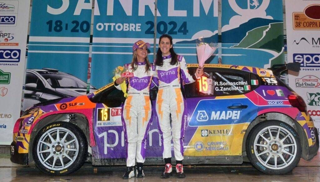 Rachele Somaschini da Cusano Milanino è campionessa italiana Rally rachele somaschini cusano