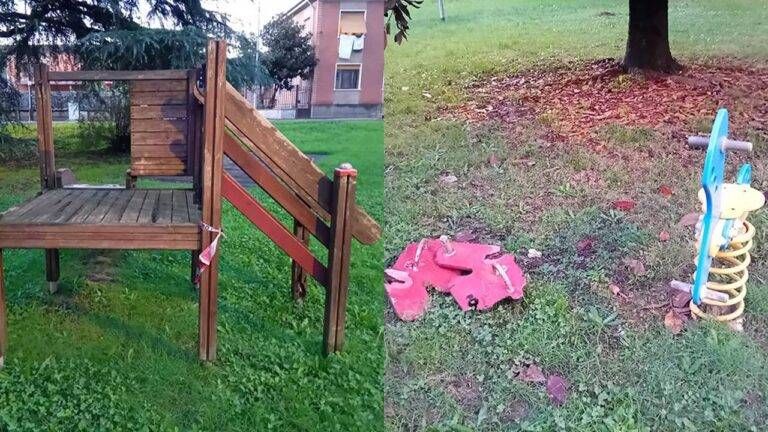Paderno, nuovi giochi e panchine nei parchi: rinnovi da 100mila euro paderno nuovi giochi parchi 768x432