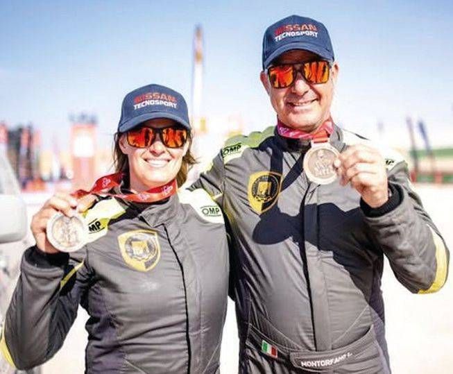 Arese, Luciano ed Elena al Rally Dakar Arese Luciano Elena Rally