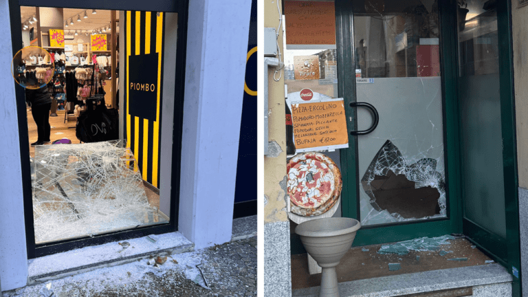 Negozi assaltati a Paderno, spaccate da Oviesse e in un ristorante: un arrestato paderno negozi assaltati 768x432