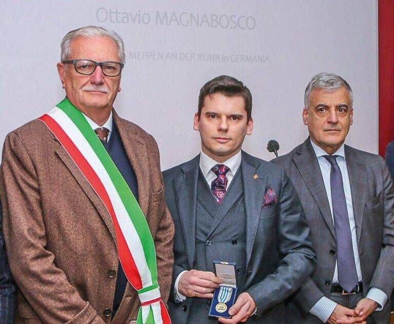 Bollate, Medaglia d’Onore in memoria del soldato Magnabosco Bollate Medaglia Onore memoria