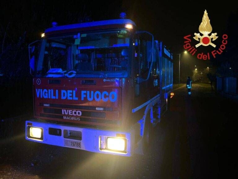 vigili del fuoco notte