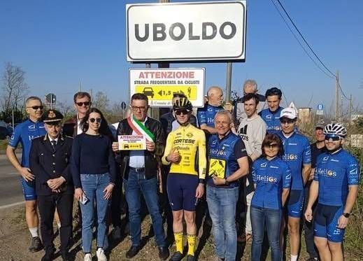 Uboldo bike friendly: arrivano i cartelli “Rispetta il ciclista” 490701970 3182413841908476 774743702585948158 n
