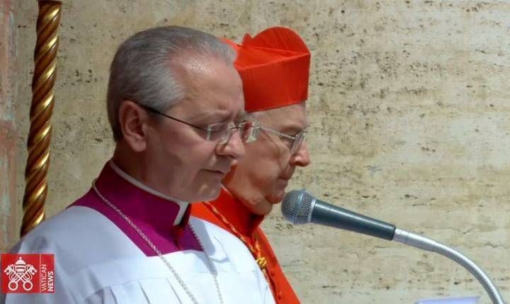 Le ultime parole di Papa Francesco lette da Monsignor Ravelli, di Lazzate Ravelli Papa Francesco