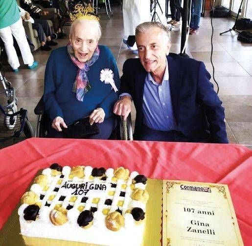 Cormano, traguardo record in Villa Flora: Gina ha 107 anni Cormano Gina 107 anni