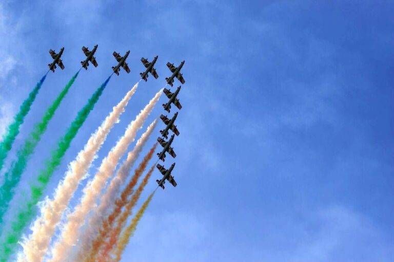 Week-end: Festa della Repubblica, “Festa del Drago” a Bollate e “Festa della salute” a Garbagnate frecce tricolori italiane 768x512