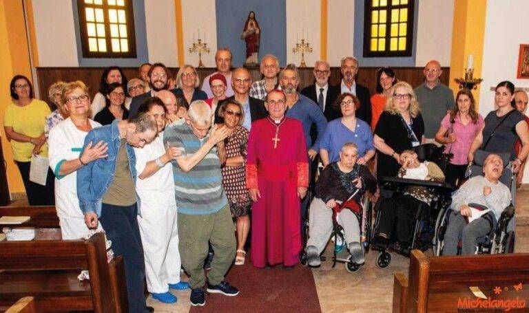 Delpini a Limbiate per i 90 anni della chiesa e al Corberi Delpini Limbiate chiesa Corberi