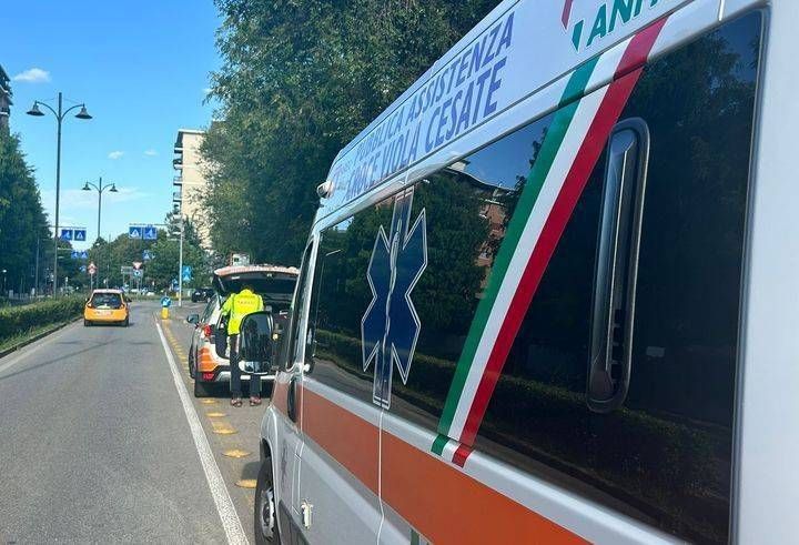 Arese, ciclista investito, 25enne trasferito al San Gerardo Arese ciclista investito