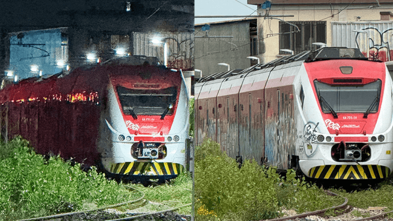Cusano, il caso del Malpensa Express lasciato tra i binari (e graffittato ogni notte) treni confronto 768x432