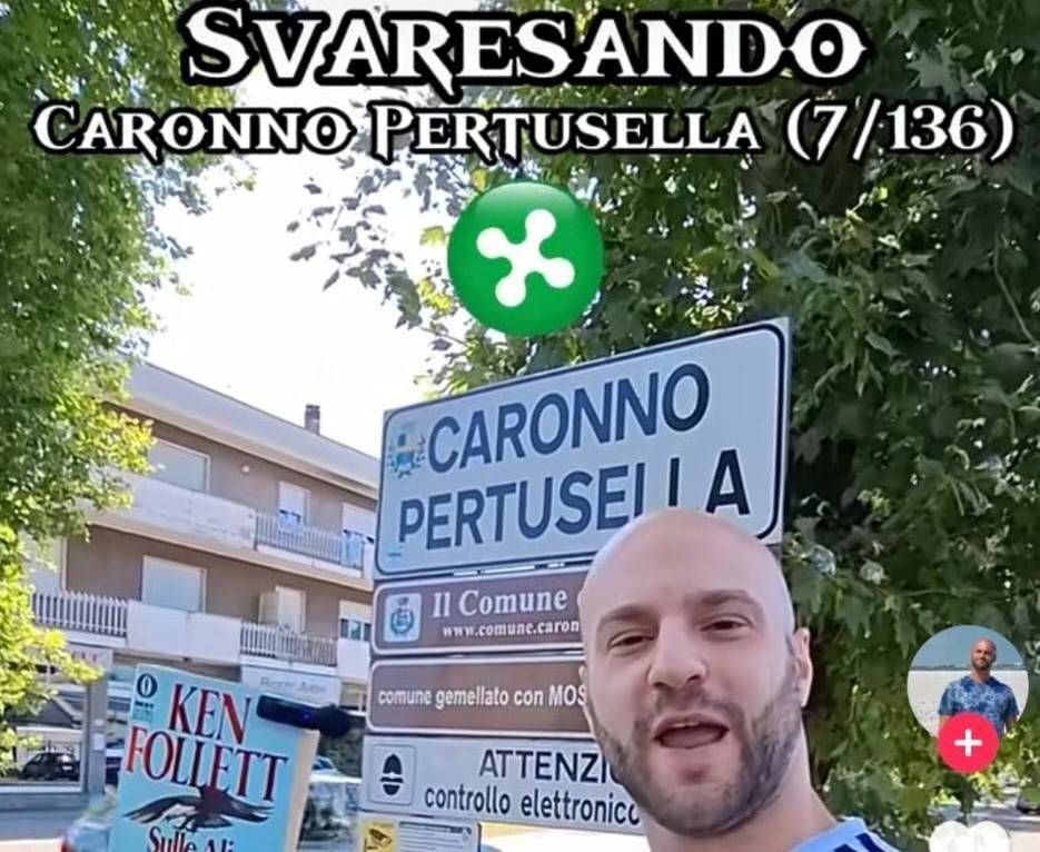 Caronno fa il boom su Tik Tok grazie a Ravelio Zaila Svaresando