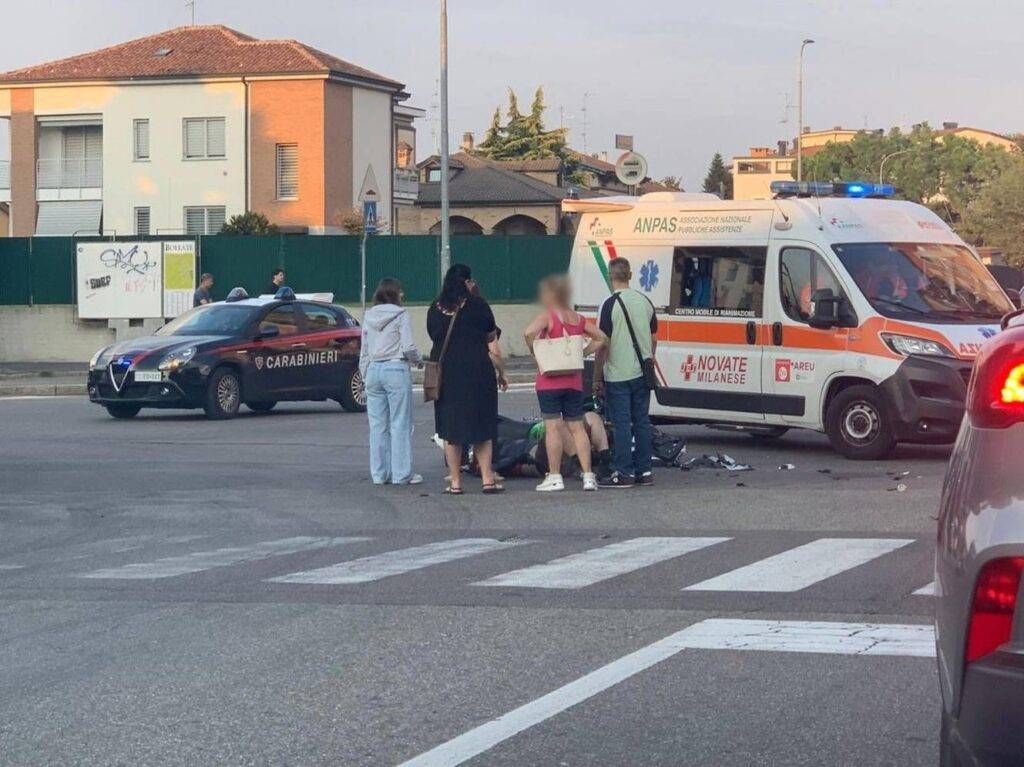 Incidente a Bollate, motociclista grave dopo lo scontro con un’auto photo 2025 08 01 20 53 40 1024x767