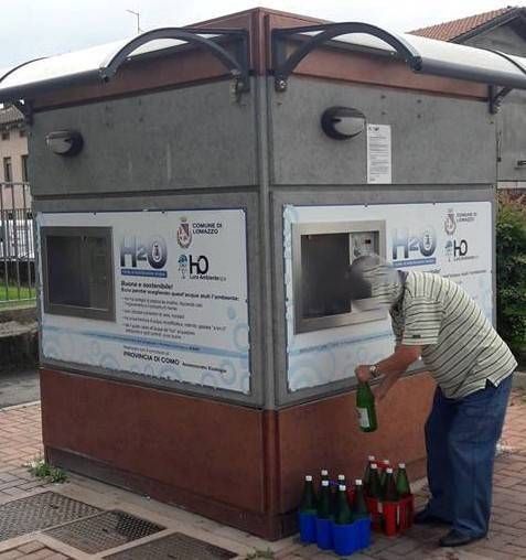 Caronno: “rubano” l’acqua della casetta, a secco di frizzante casetta acqua