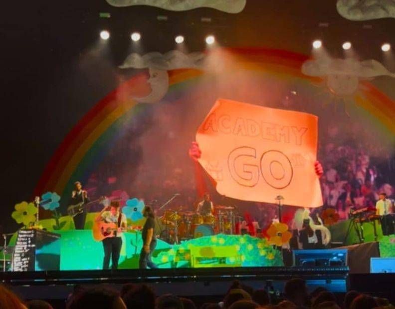 Da Caronno Pertusella sul palco del Forum con Alfa, sogno avverato per l’Academy Parade Band caronno pertusella forum alfa