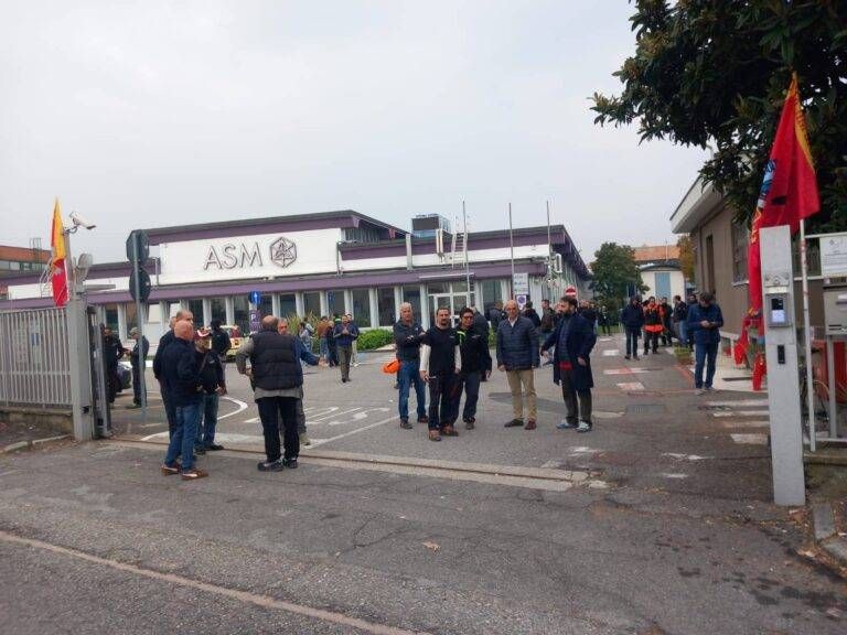 Asm Lpe Baranzate sciopero presidio