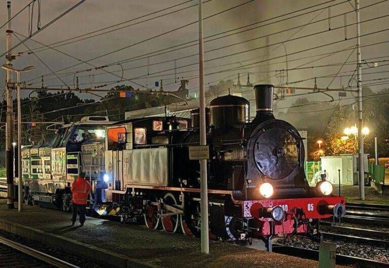 La locomotiva a vapore è tornata a correre tra Novate e Saronno locomotiva vapore Novate Saronno