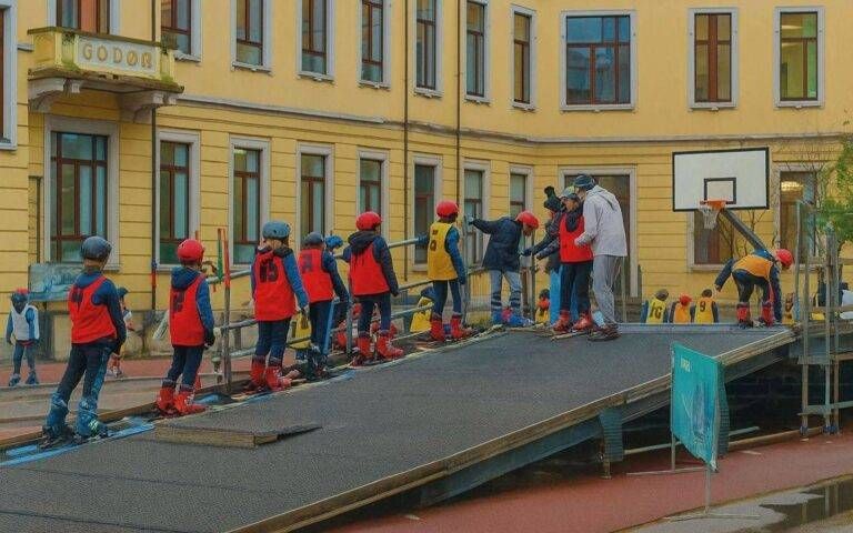Bollate Olimpiadi scuola sci