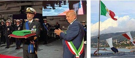 Da Bollate il “miracolo” della bandiera della Marina di Trieste Bollate bandiera Marina Trieste