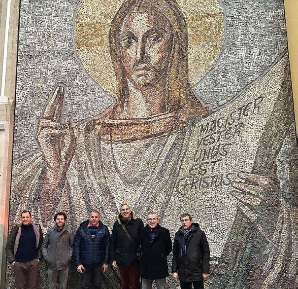 Bollate, compiono 70 anni gli artisti dei mosaici Bollate 70 anni mosaici