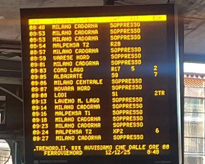 Sciopero, a Saronno treni in ritardo anche in fascia di garanzia: disagi per studenti e lavoratori sciopero treni saronno