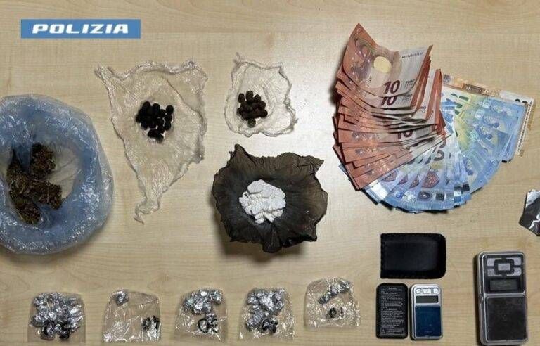 Arluno, spacciatore in manette: la Polizia lo blocca dopo lo scambio in strada Arluno droga