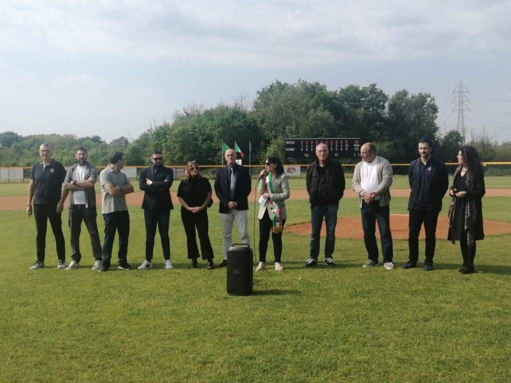 Senago: taglio del nastro per il nuovo stadio di baseball Carlo Tosi IMG 20260419 WA0008 1024x768