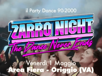 Origgio, primo maggio con la “Zarro Night” post fiera Screenshot 2026 04 30 184445