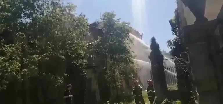 Senago Villa Sioli incendio