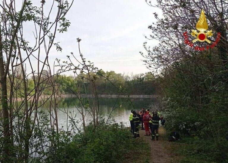 Nerviano, trovato corpo senza vita in un’auto nel laghetto nerviano corpo laghetto