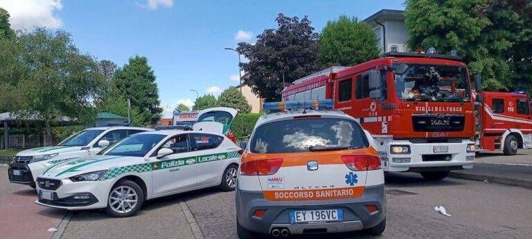 Tragedia in casa a Cesate, uomo morto in un incendio cesate incendio casa morto