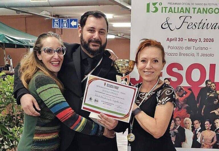 Garbagnate, Loforte e Canciani campioni nazionali di tango Garbagnate campioni nazionali tango