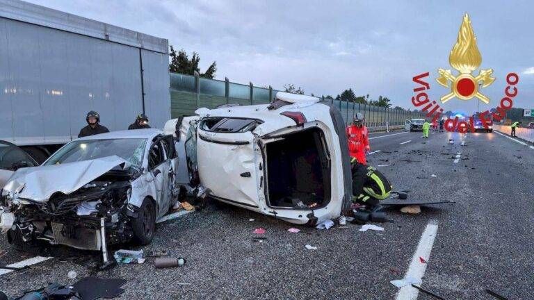incidente Lomazzo Autostrada