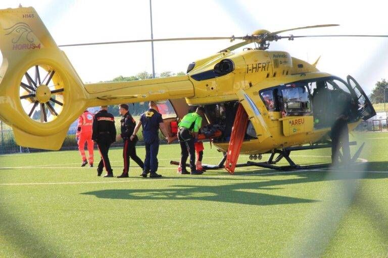 Elicottero a Ceriano, emergenza al centro sportivo WhatsApp Image 2026 05 23 at 18.37.21 768x512