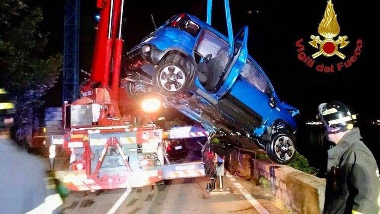 Frontale con auto nel lago e un morto, arrestato 29 enne di Solaro incidente morto lago solaro