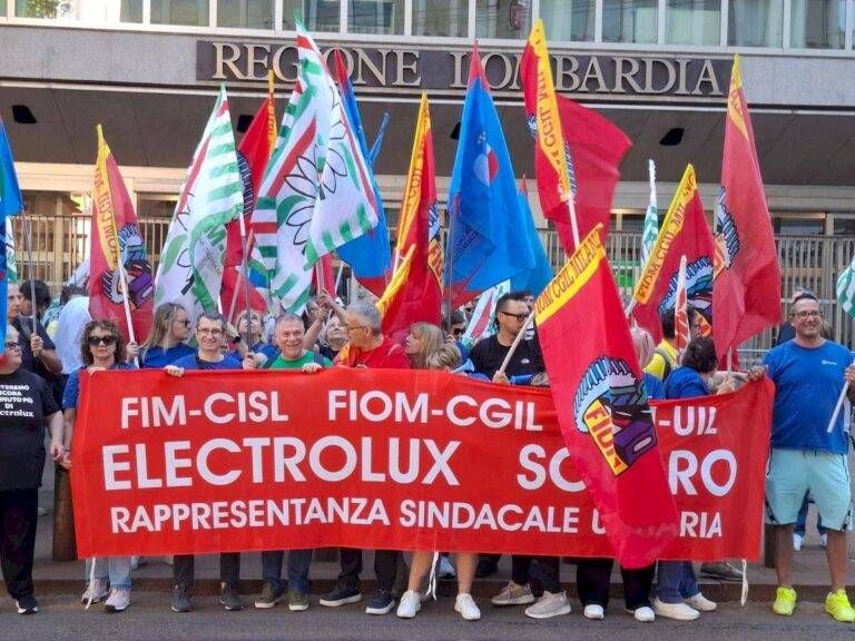 Electrolux assente al confronto in Regione Lombardia sullo stabilimento di Solaro Electrolux Regione
