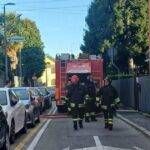 Bollate incendio soccorsi