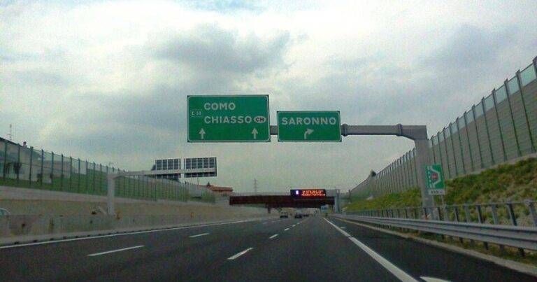 Autostrada lavori