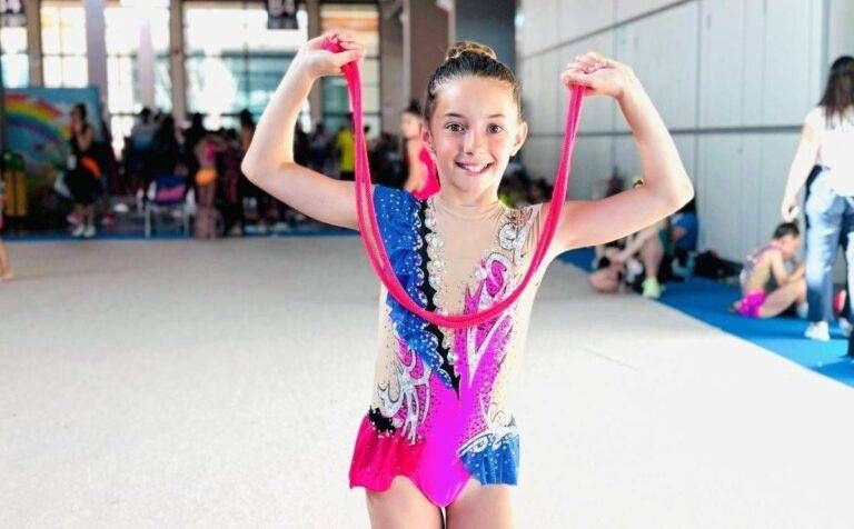 Arese, Giorgia Cipullo campionessa italiana di ginnastica categoria fune Arese Giorgia Cipullo ginnastica