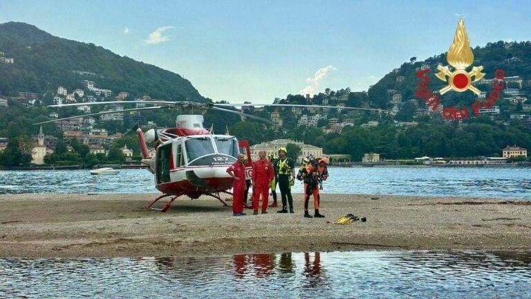 Como, bambina di 10 anni si tuffa nel lago e non riemerge, ricerche in corso con sommozzatori Como bambina lago