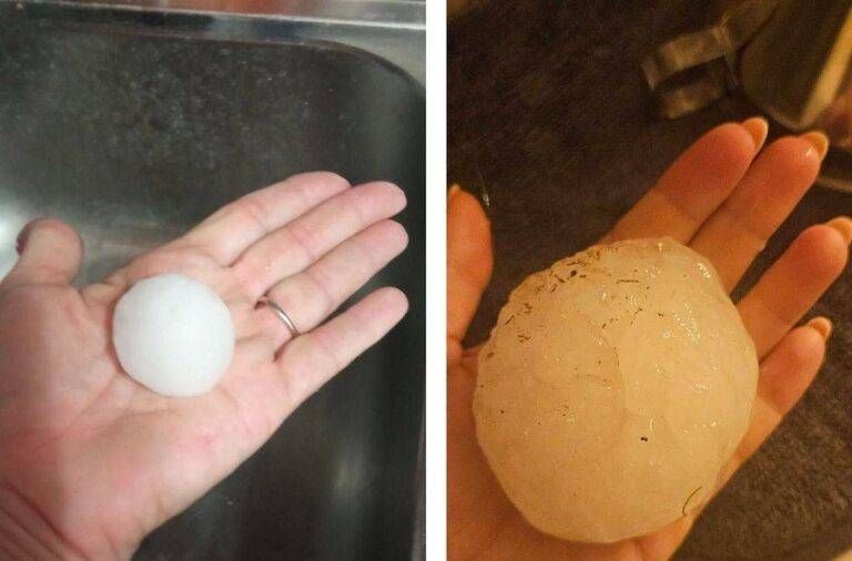 Notte di paura in Brianza: maxi grandinata devasta auto e tetti, picchiati i comuni lungo il Seveso grandinata seveso