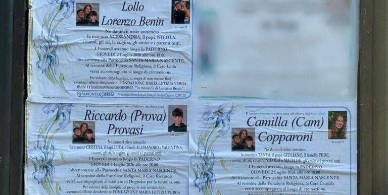 Paderno Dugnano funerali