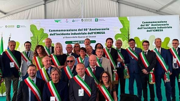 Mattarella a Seveso per i 50 anni dalla tragedia dell’Icmesa | VIDEO WhatsApp Image 2026 07 10 at 10.17.45