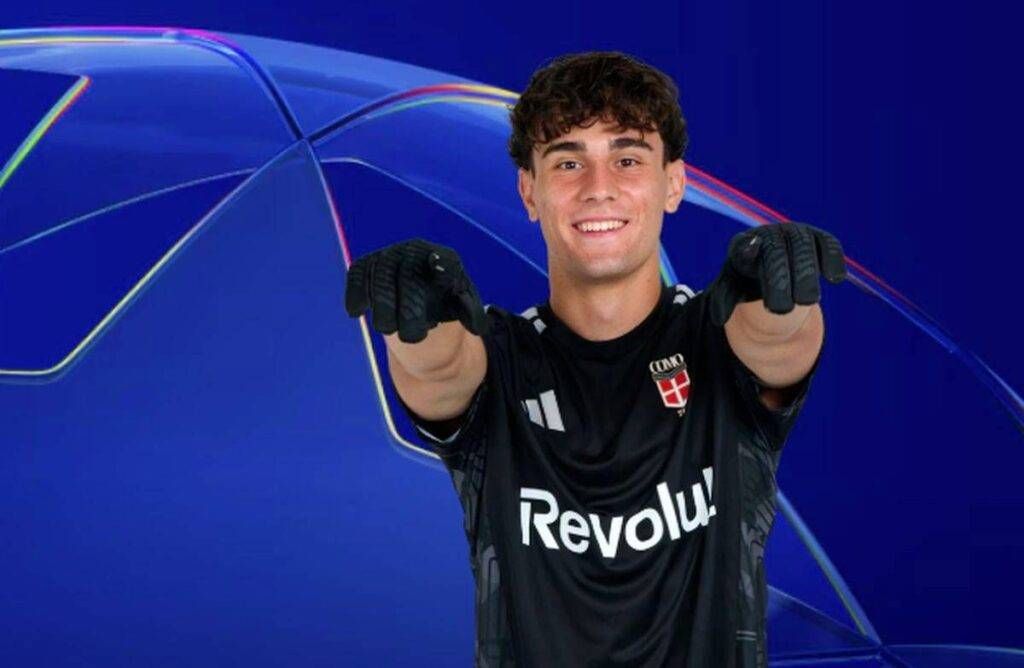 Nella favola Champions del Como c’è Lorenzo Ginelli, 17enne di Saronno lorenzo ginelli como