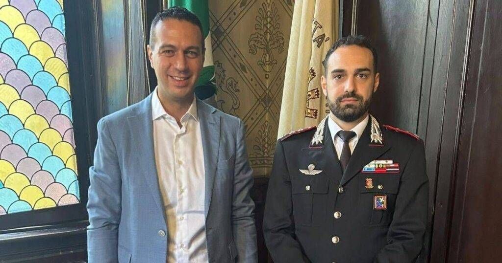 Rho: il capitano Alfonso Cafarella, nuovo comandante dei Carabinieri, accolto in Municipio Rho comandante carabinieri