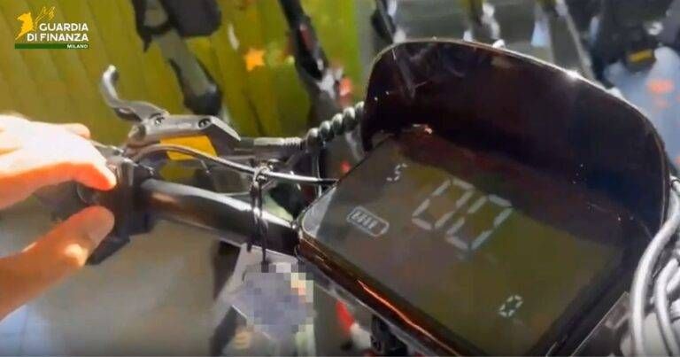 E-bike e monopattini truccati, maxi sequestro tra Sesto, Desio e Nova Milanese e bike monopattini maxi sequestro