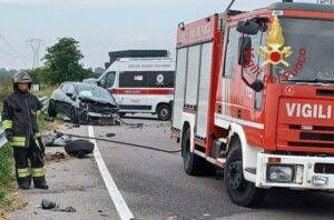 Incidente auto Rovellasca