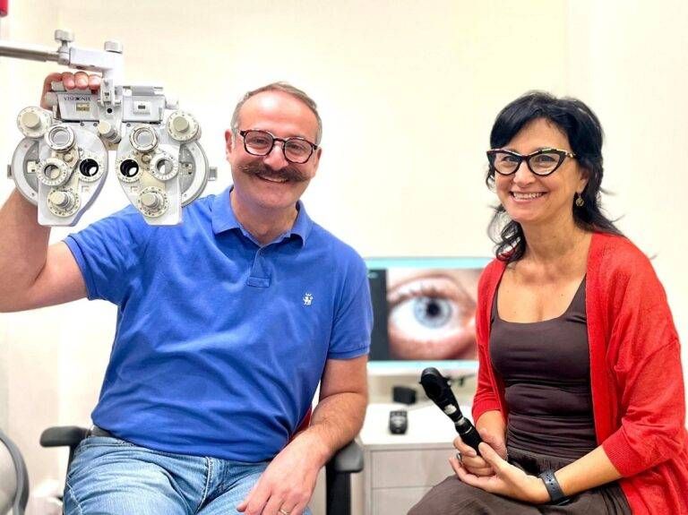 Michela Salerno e Matteo Castellani di Ottica Visionaria di Varedo