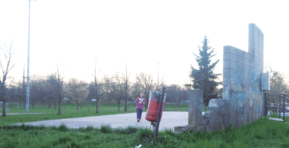 Quell’area concerti ridotta in stato di abbandono area